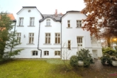Fassadenseite mit Gartenbereich - Exklusives Wohn- und Geschäftshaus – Villa Hanck