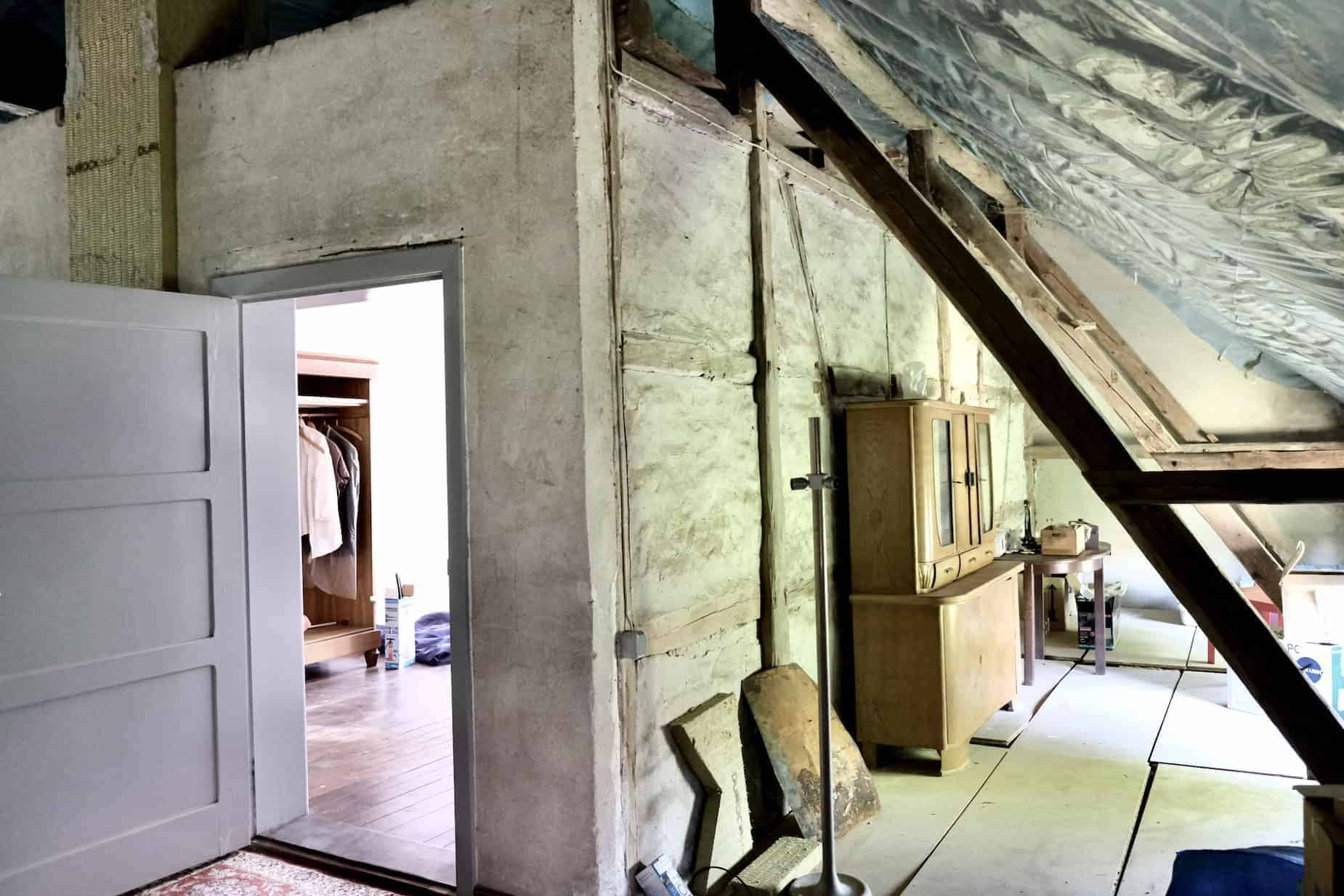 Dachboden mit voel Platz