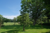 Blick zur Wiese - Gepflegtes Bauernhaus mit Scheune und großem Grundstück