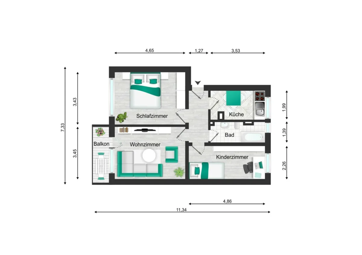ETW-Magdeburg-Diesterwegstr-6e-Etage-2