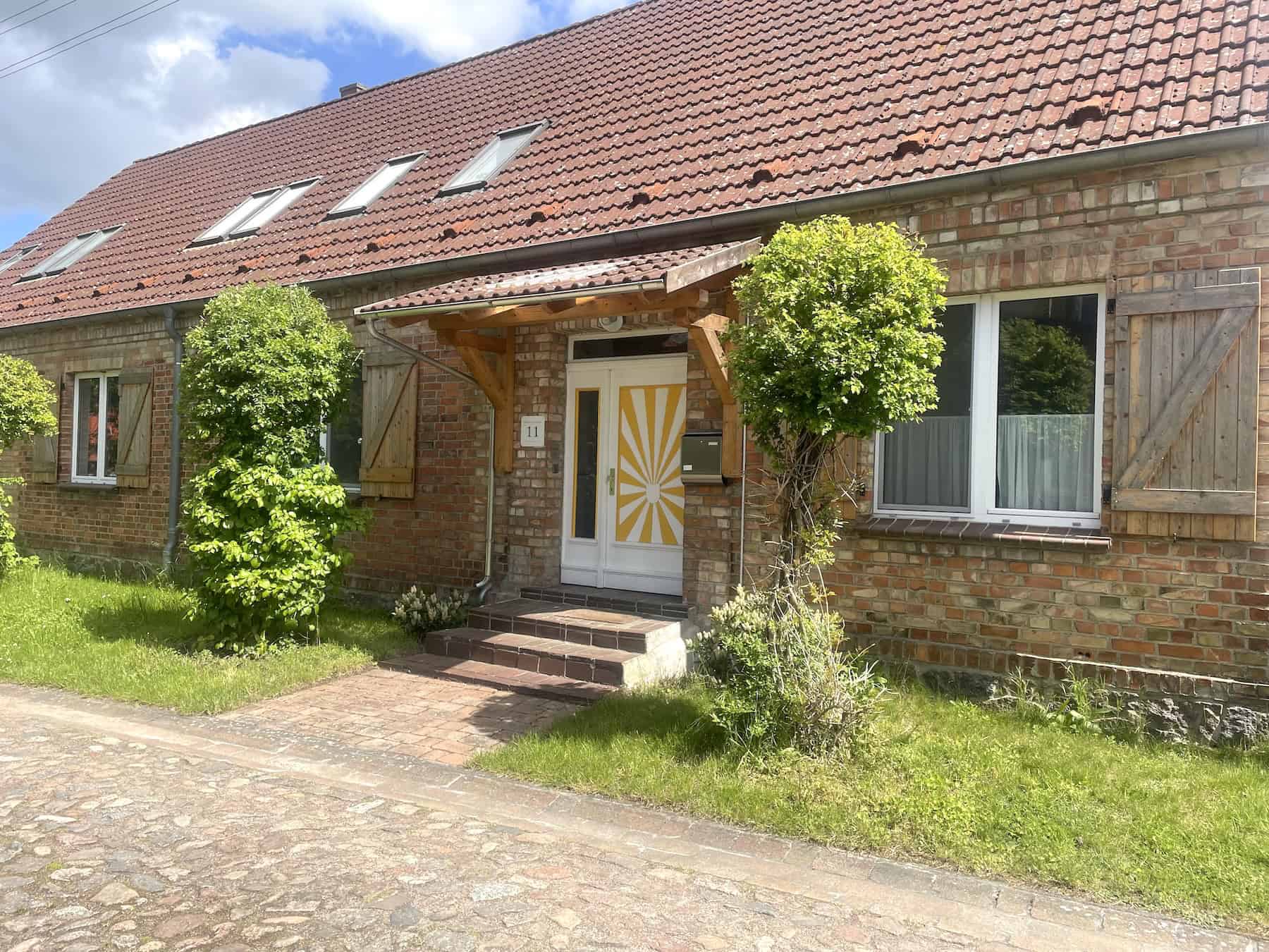 Haupthaus mit ländlicher Austrahlung