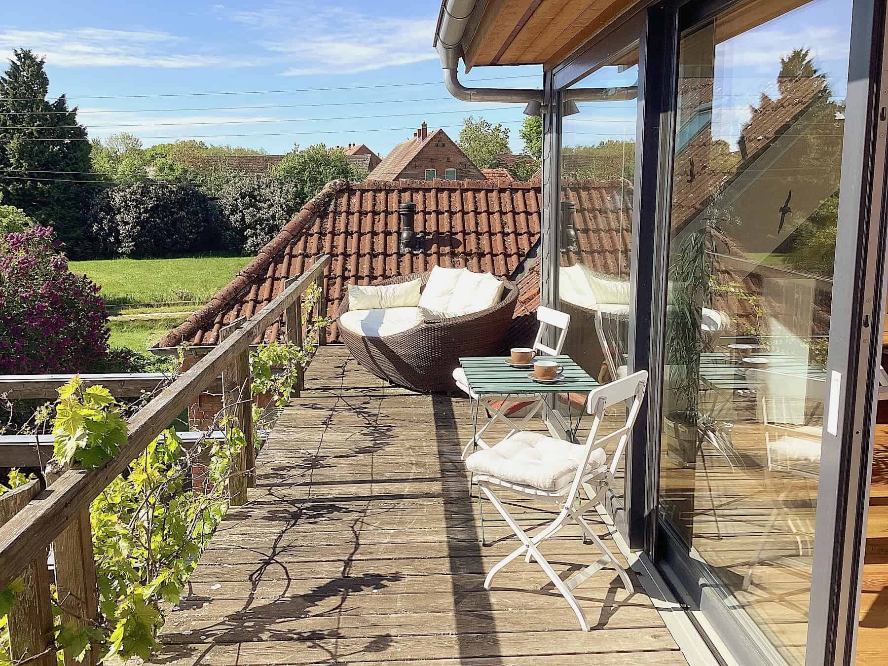 Balkonterrasse mit Weitblick