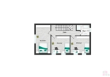 Grundriss Obergeschoss - Stadtoase mit Garten – perfekt für die kleine Familie